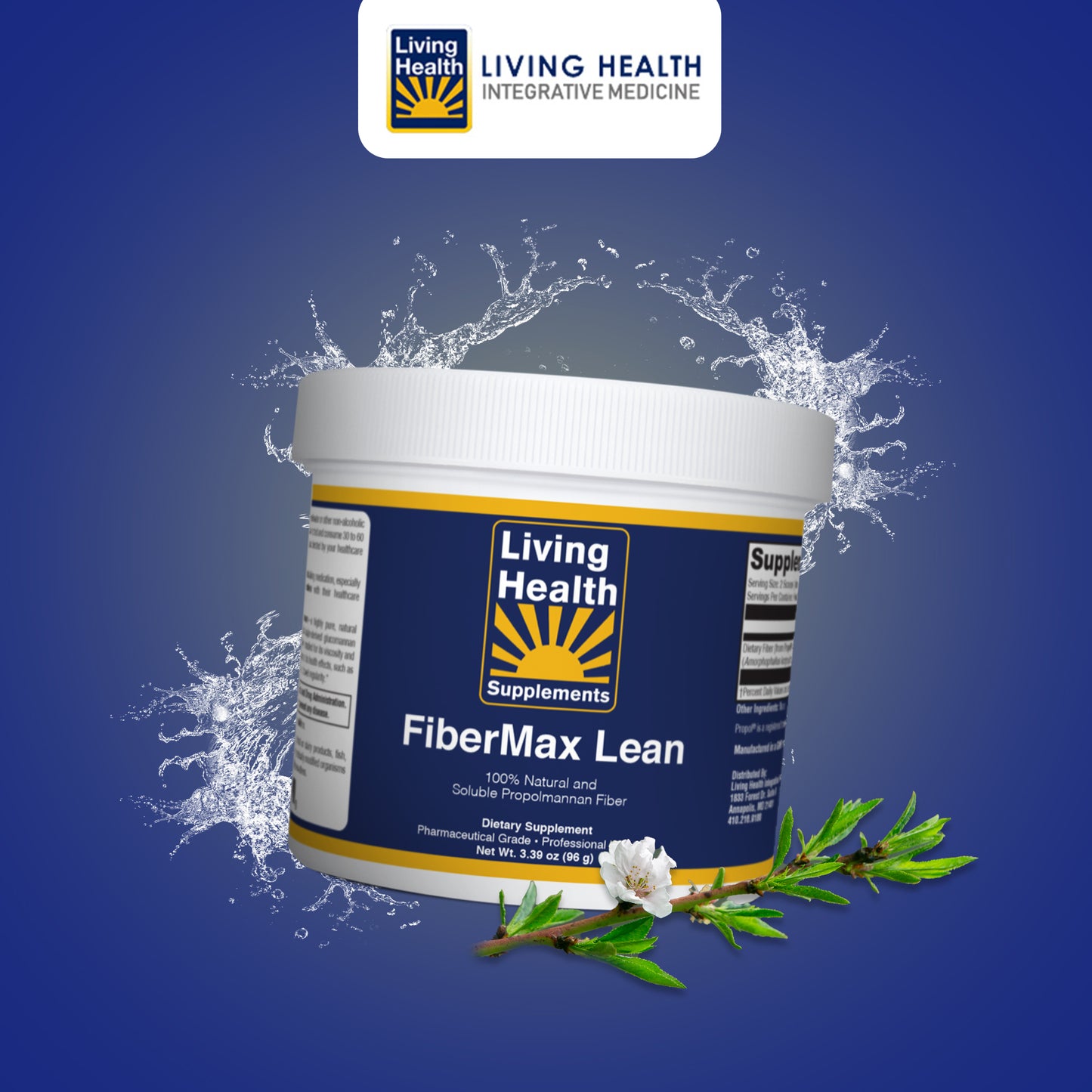 FiberMax Lean POWDER - Living Health Market