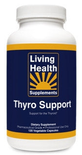 Thyro Support: 120 Vegetable Capsules - Living Health Market